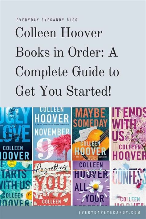 What Order Do I Read Colleen Hoover Books? And Why Does It Feel Like Solving a Puzzle?